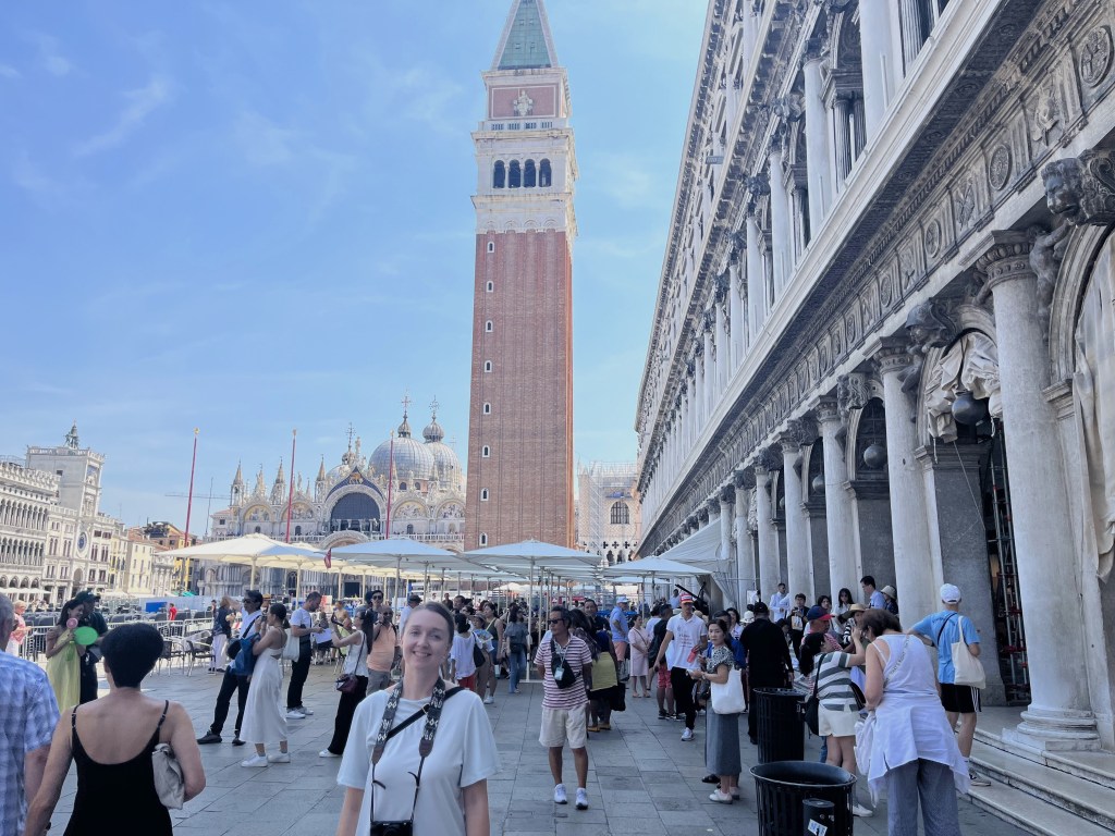 Me at Piazza San Marco in Venice