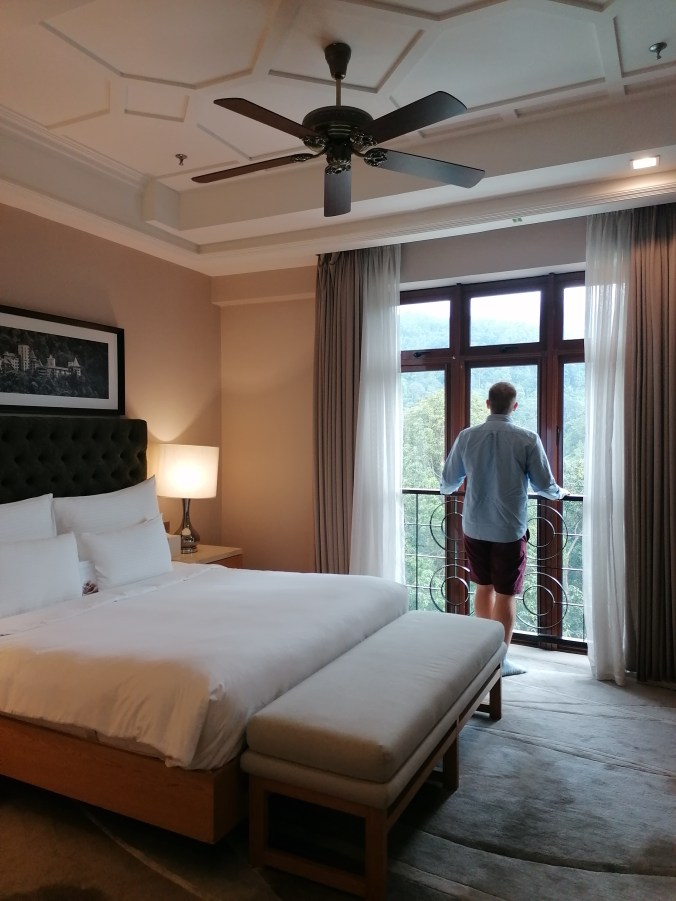 Our hotel room at Chateau Spa and Wellness