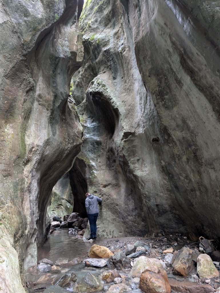 Limestone rocks of Sarakina Gorge, Meskla - Crete (Greece)